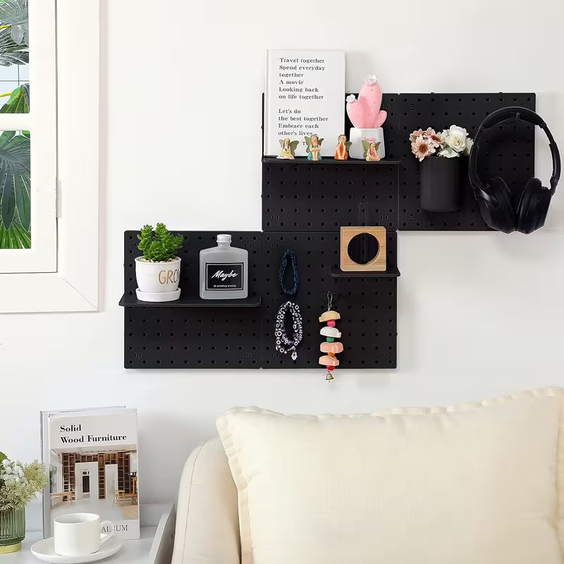 SetupLabs Modular Pegboard Wall Organizer (2-Panel Set)