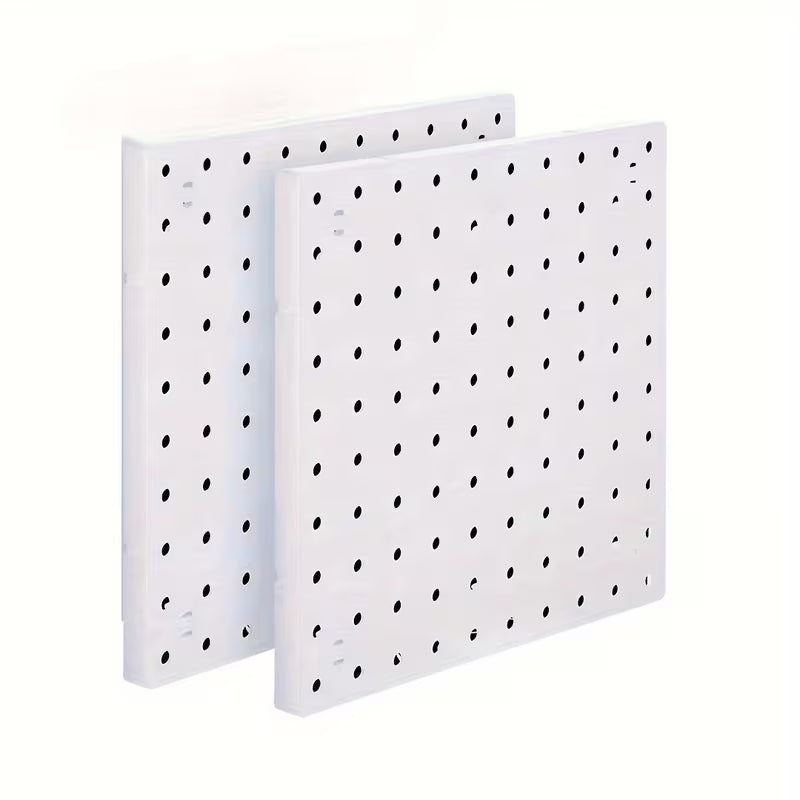 SetupLabs Modular Pegboard Wall Organizer (2-Panel Set)